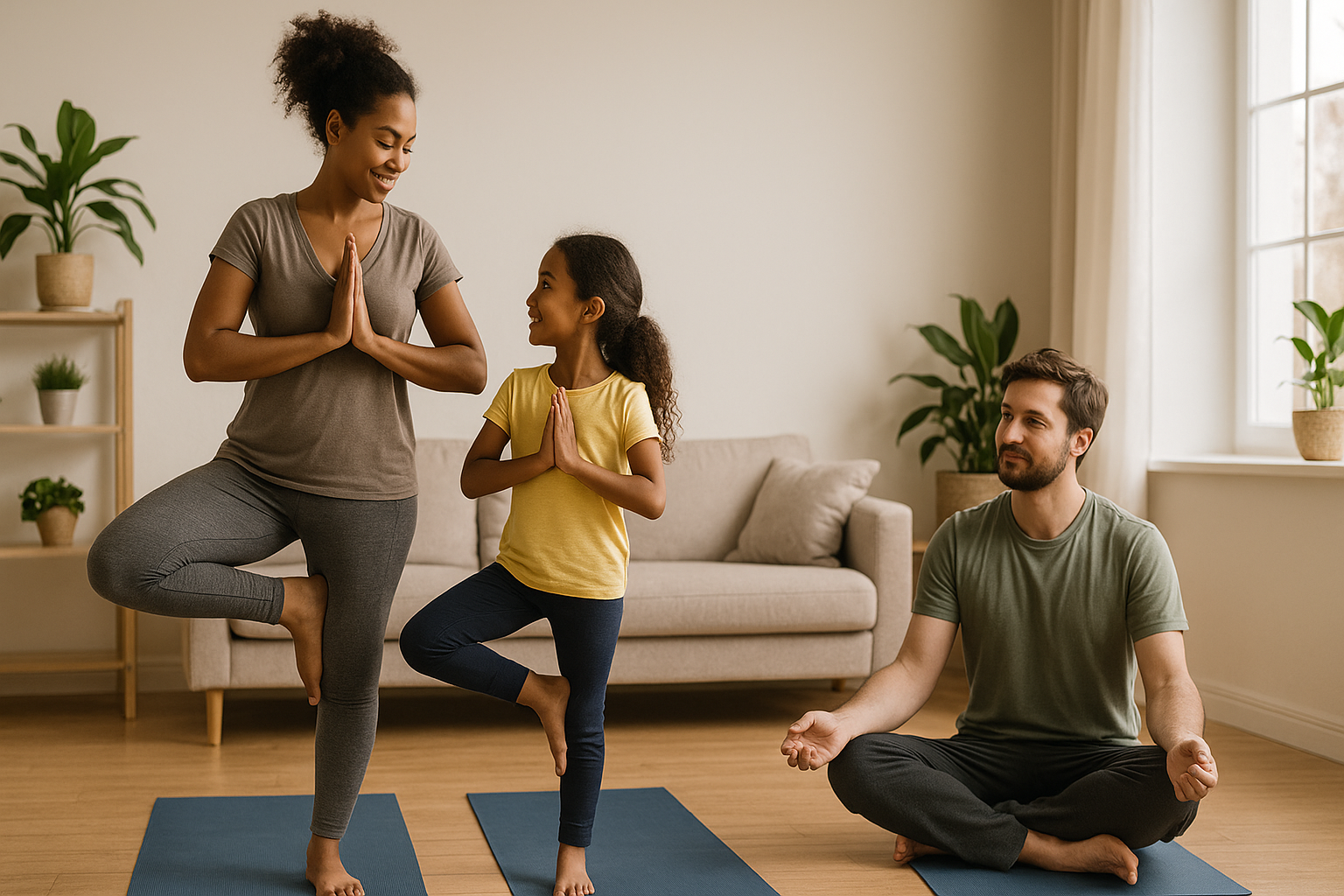 How to Start a Family Yoga Practice